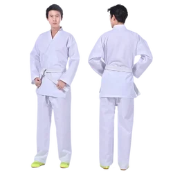 2024 Karate Uniform for Kids and Adults Student Karate Gi Martial Arts Uniform Free Belt  Judo  White