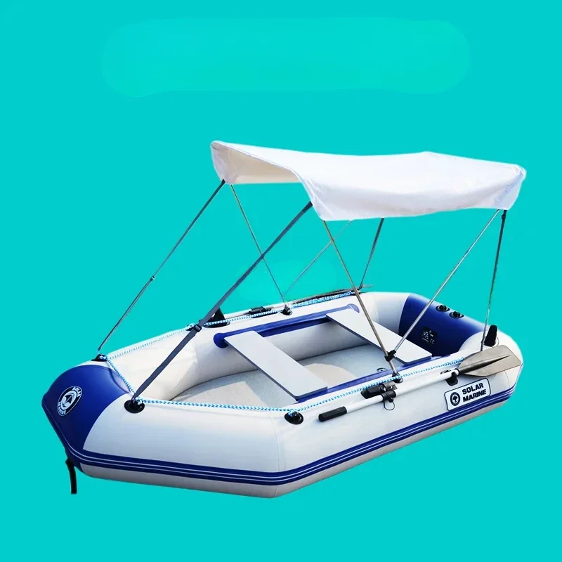 Универсальная солнцезащитная палатка для каноэ, лодки, регулируемая утолщенная водонепроницаемая и устойчивая к ультрафиолетовому излучению текстильная ткань, морские аксессуары для лодок