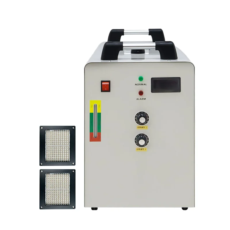 700W High Power Water-cooled UV Curing Lamp Set Variable Data UV Inkjet Printer UV Lamp with Chiller