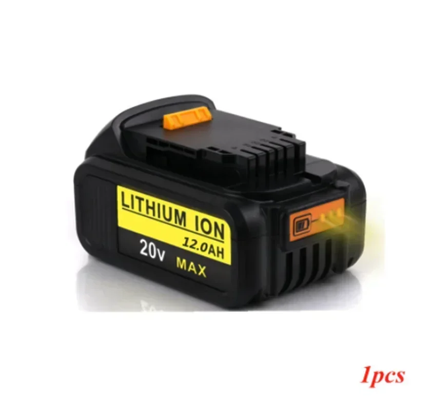 

2023 New 20V 12000mAh Max Battery Replacement Tool for DeWalt DCB184 DCB181 DCB182 DCB200 20V 5A 20 Volt 20V Battery + 3A Charge