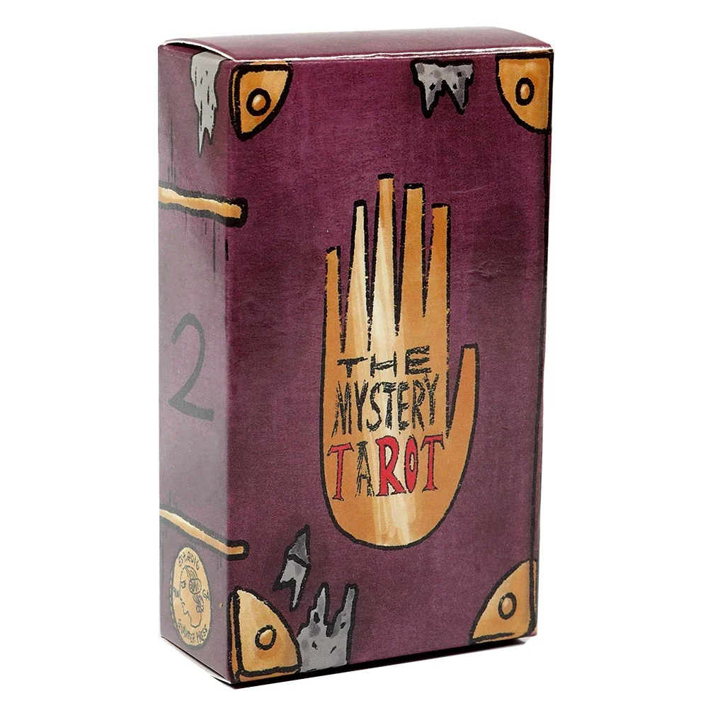 1 szt. Tajemnicza talia kart tarota Gravity Falls inspirowana 78 talia kart czarownica początkujący Tarot