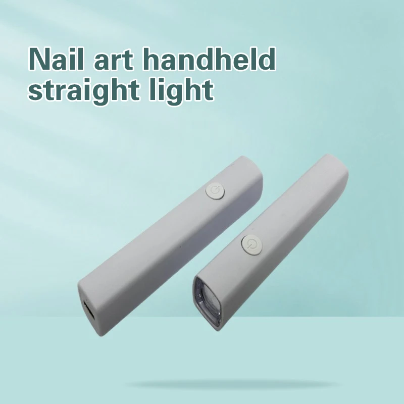 แบบพกพามินิเล็บโคมไฟเครื่องเป่าปากกา UV LED เจล Polish Curing เจลทั้งหมดเครื่องมือ Cabin Single Finger ไฟฉายเล็บอุปกรณ์ศิลปะ