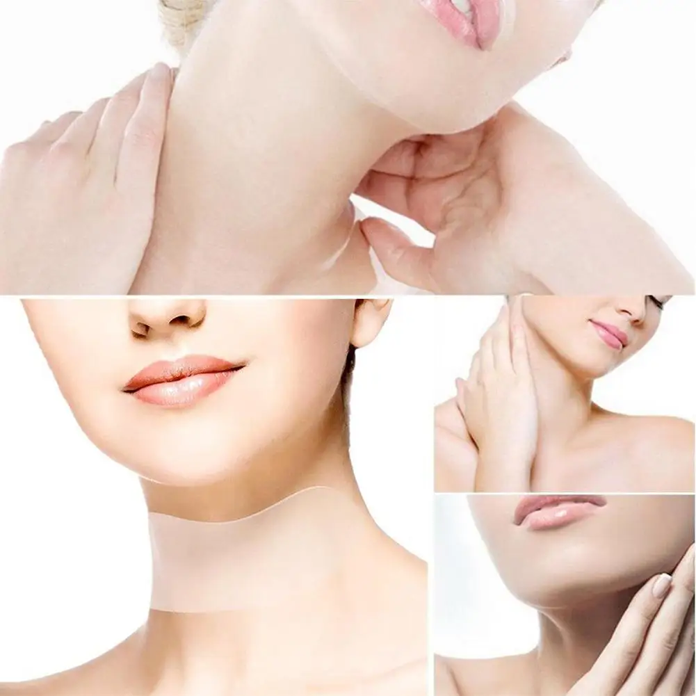 بقع سيليكون مضادة للتجاعيد لرفع الصدر ، بطانات الأشرطة ، رقبة ، رفع الشيك ، مزيل تجعد الجلد ، ملصق وسادة قابل لإعادة الاستخدام ، T2j4