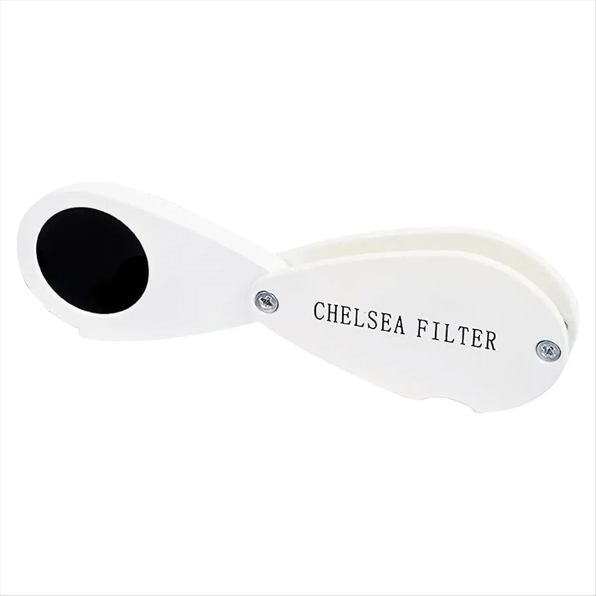 ABFW 35X Jewelers Loupes Foldable Magnifier with Double Lens Chelseas Jadelite Filter for Jewelry Watches