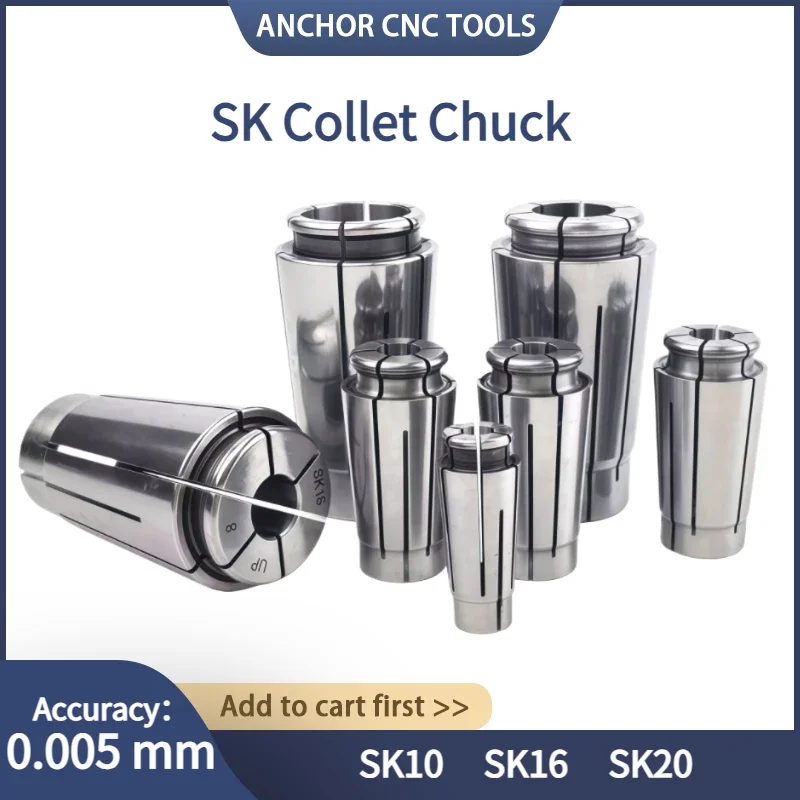SK10 SK16 SK20 Collet 3mm-16mm 1/8