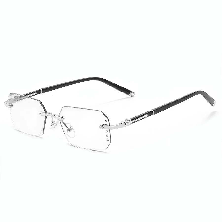 Fashion Rimless Rea…