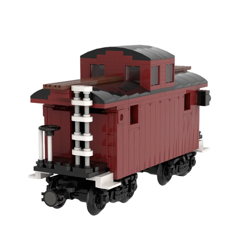 

456pcs MOC D RGW Short Caboose Train Model Building Blocks Construction Toy Christmas Gifts DIY Creative Idea Education Birthday