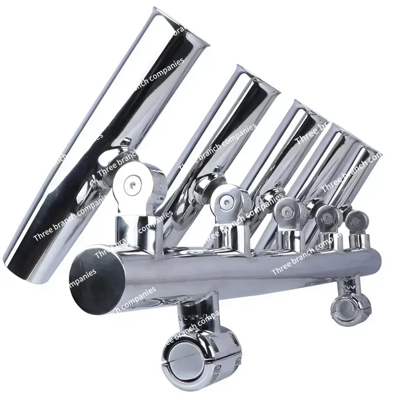 

Marine stainless steel five-link fishing rod holder, fishing rod bracket, marine hardware accessories