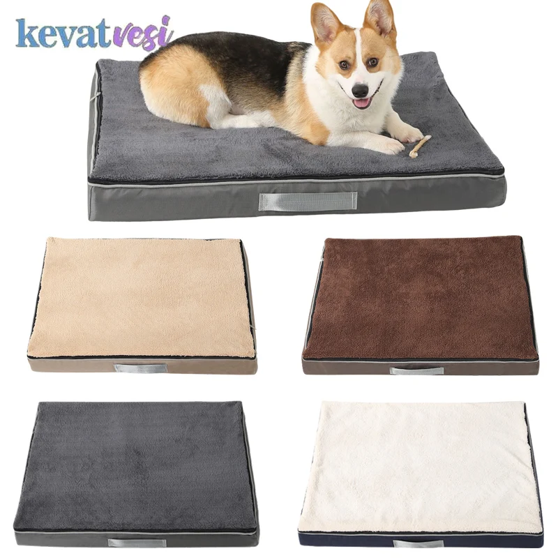 

Winter Warm Dog Bed Soft Cozy Dog Sleeping Mat Comfortable Pet Mat for Small Medium Large Dogs Detachable Puppy Bed Pet Supplies