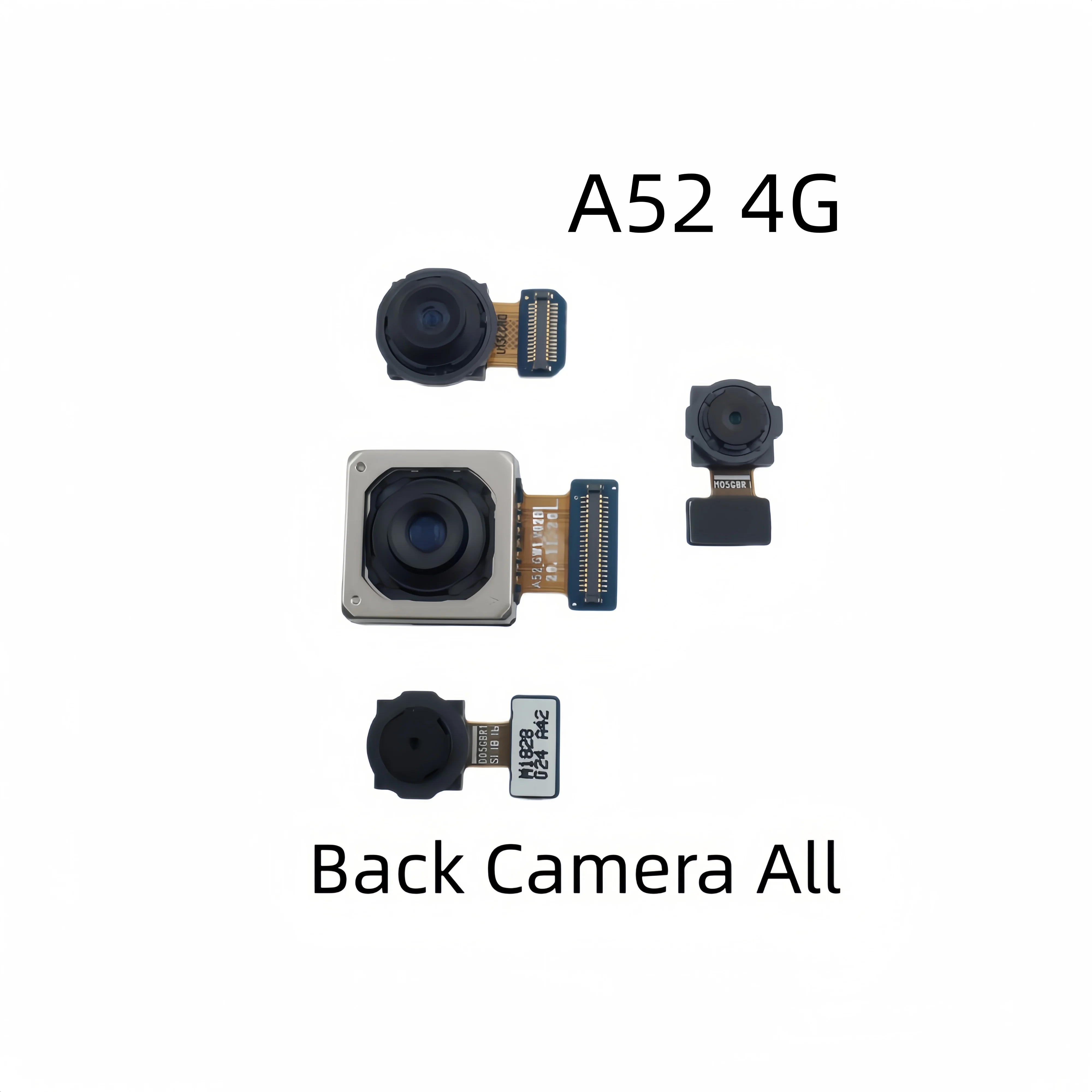 1pcs Back big Main Rear Camera front camera Module FlexCable For Samsung Galaxy A52 4G SM-A525F SM-A525F/DS SM-A525M SM-A526M/DS
