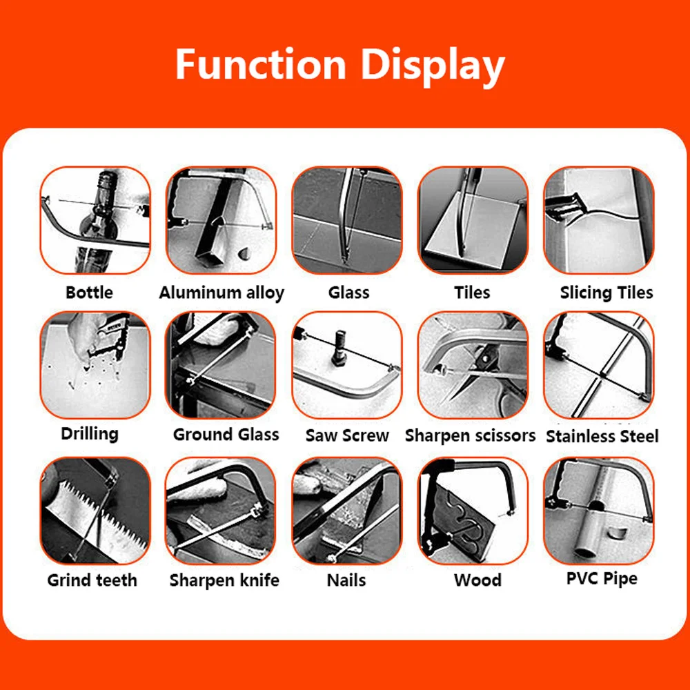 Imagem -05 - Mini Hacksaw Blade Substituição para Mão Faça Você Mesmo Modelo Carpintaria Manual Pvc Metal Pipes Corte 133 mm 10t 14t 18t 24t