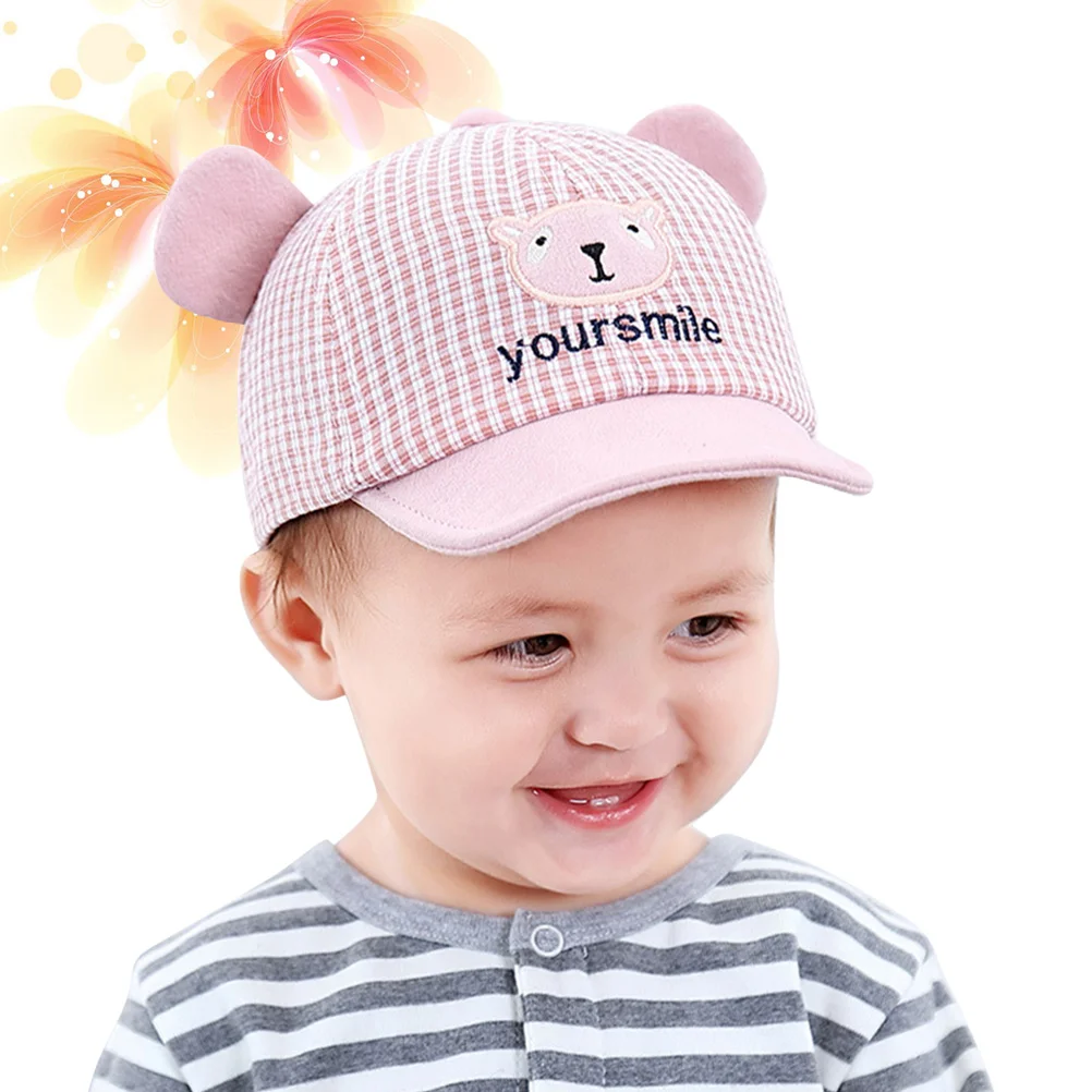 

Ear Hat Cartoon Peaked Cap Kid Beach Sun Visor Anti-UV Protection for Kids Newborn Child