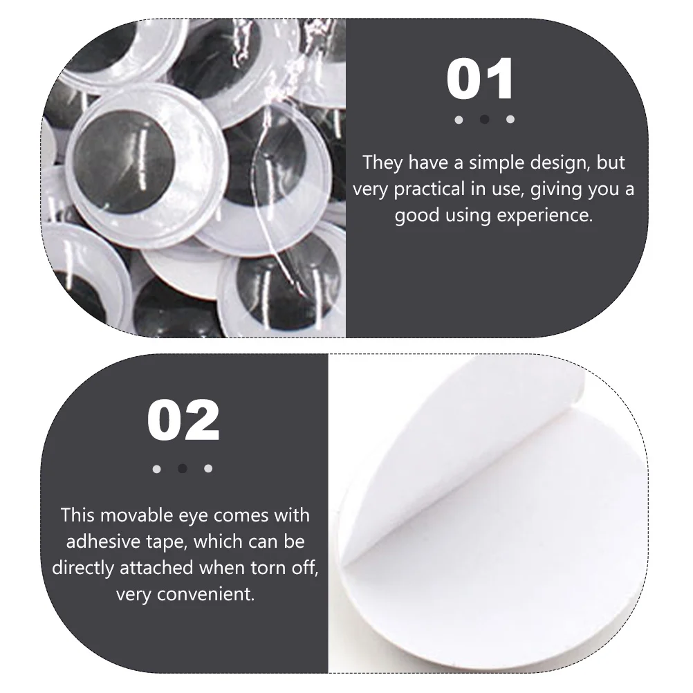 600개 DIY 재료 용품 장식품 자가 접착 안전