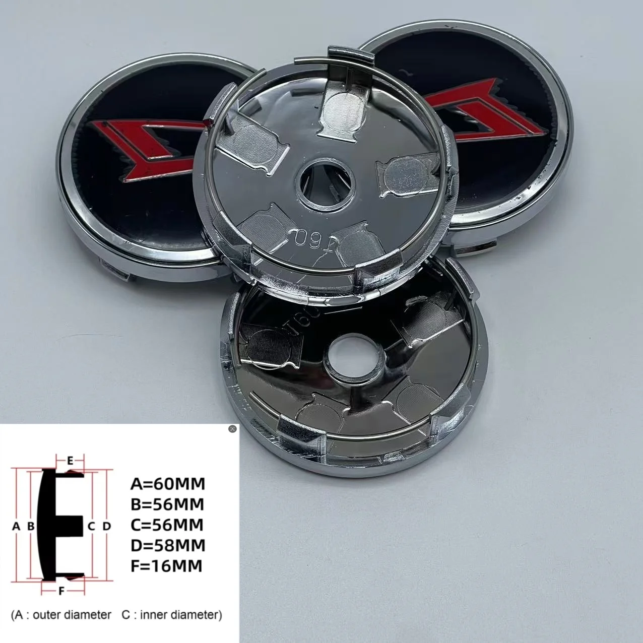 �y�Z�[�����z4��/�Z�b�g 56mm 60mm �_�C�n�c 3D �J�[�G���u���� �z�C�[���Z���^�[�n�u�L���b�v �����o�b�W�J�o�[ �f�R���[�V���� ���� �N���G�C�e�B�u�X�e�b�J�[ �A�N�Z�T���[