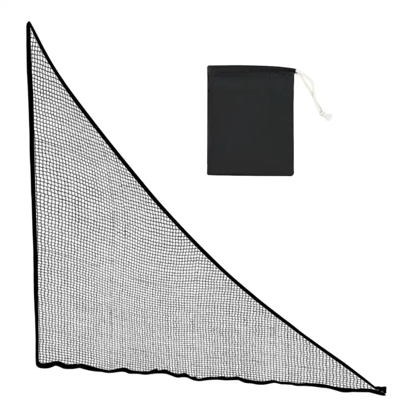 Golf Side Net Golf Shank Net Indoor Golf Net With Sandbag Golf Hitting Barrier Net Sports Practice Net For Golf Baseball Hockey