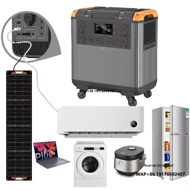 Solar Energy 1000W-5000W Pure Sine Wave Solar Generator Portable Power Station for Home Use with LiFePO4 Battery Jump Starter