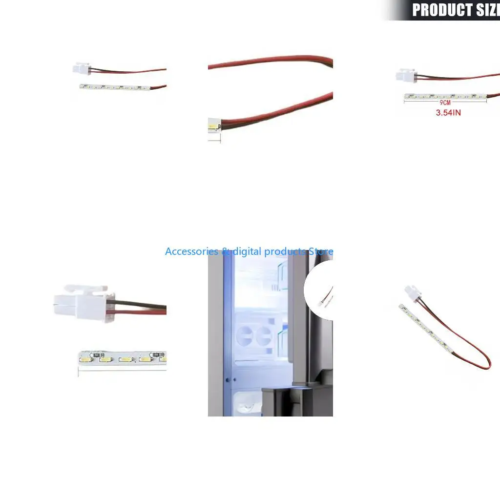 77JD Global Refrigerator LED Light Panel ABS Substance Energy Efficient Brightness Tool Complimentary Installation