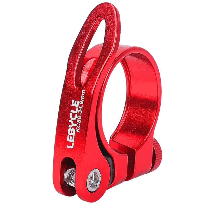 Road Bike Seat Post Clamp 28.6/31.8/34.9mm Aluminum Ultralight Quick Release Bicycle