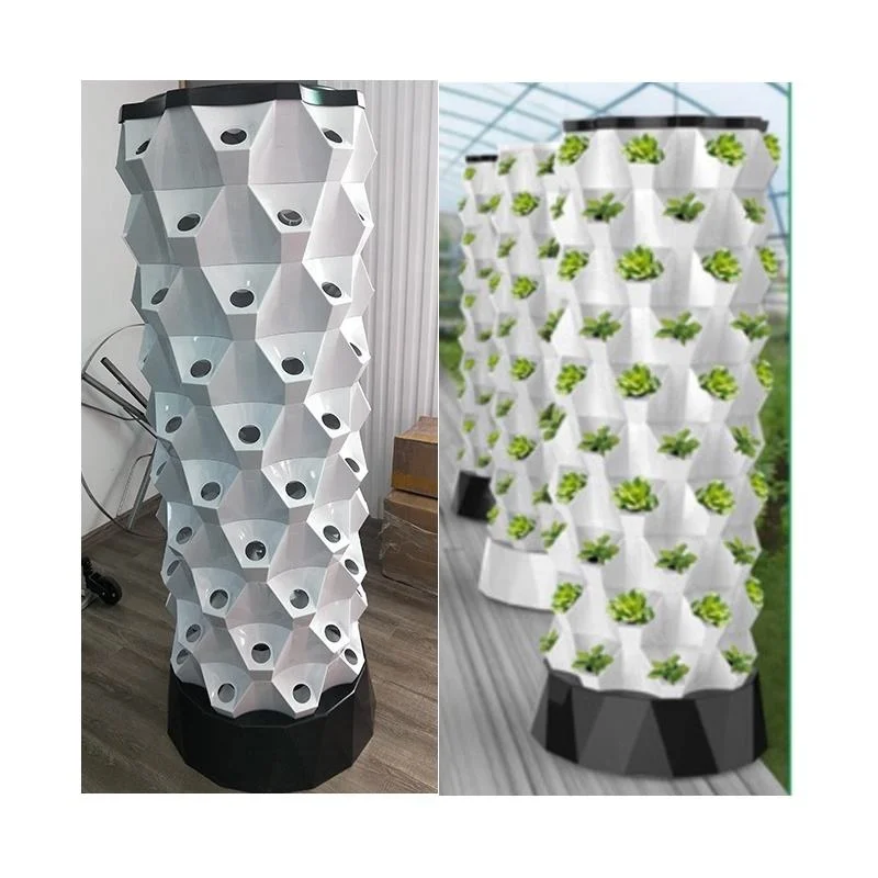 Irrigation&hydroponics equipment NFT hydroponic growing tower  for cold frame high tunnel greenhouses