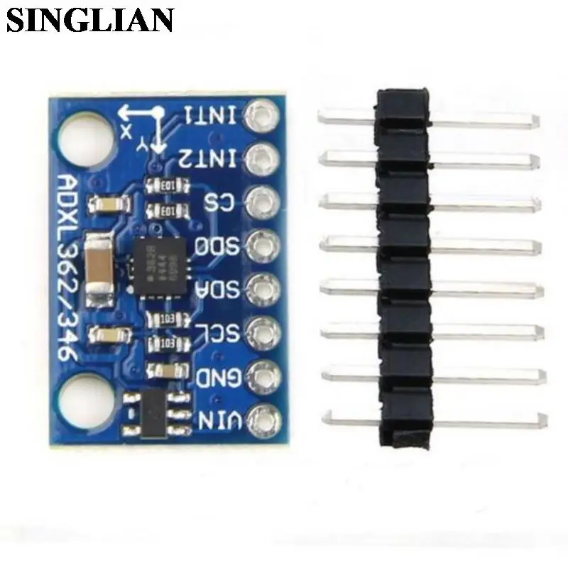 GY-362 ADXL362 Sensor Module Three Axis Acceleration Sensor Module SPI Interface For Arduino