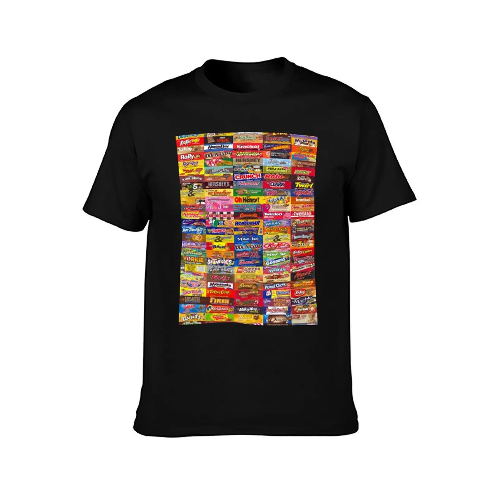 Candy Wrappers T-Shirt Casual Street Style Short Sleeve Tee