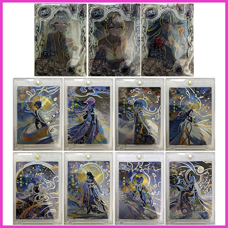 

Аниме История Богини Редкие SSP SP Коллекционные карты Furina Yoimiya Robin Kochou Shinobu Yae Miko Игрушки для мальчиков Подарок на день рождения