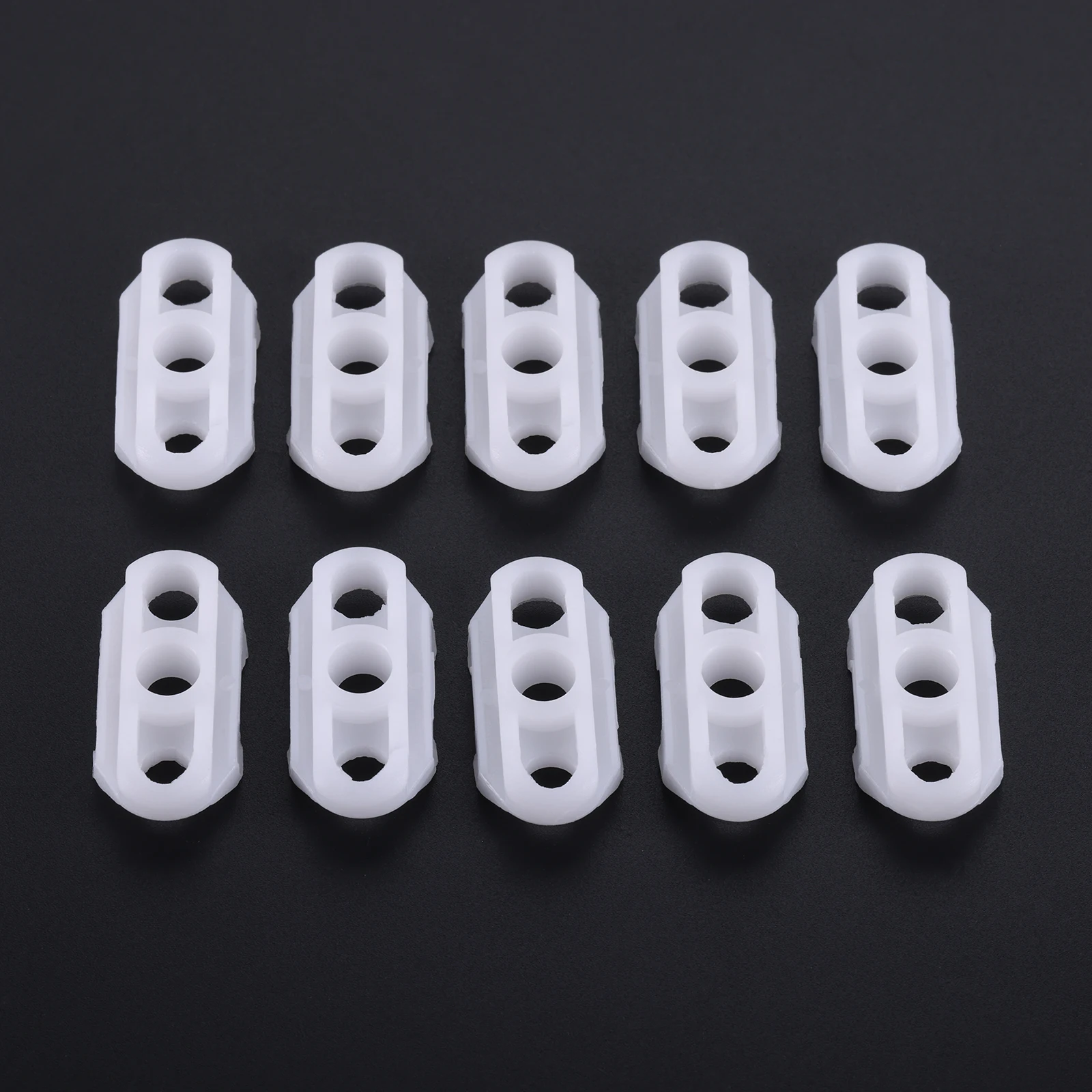 10 Pcs Window Regulator Guide Clips Polypropylene White for Buick Pontiac Oldsmobile Chevrolet Cadillac Car Accessories