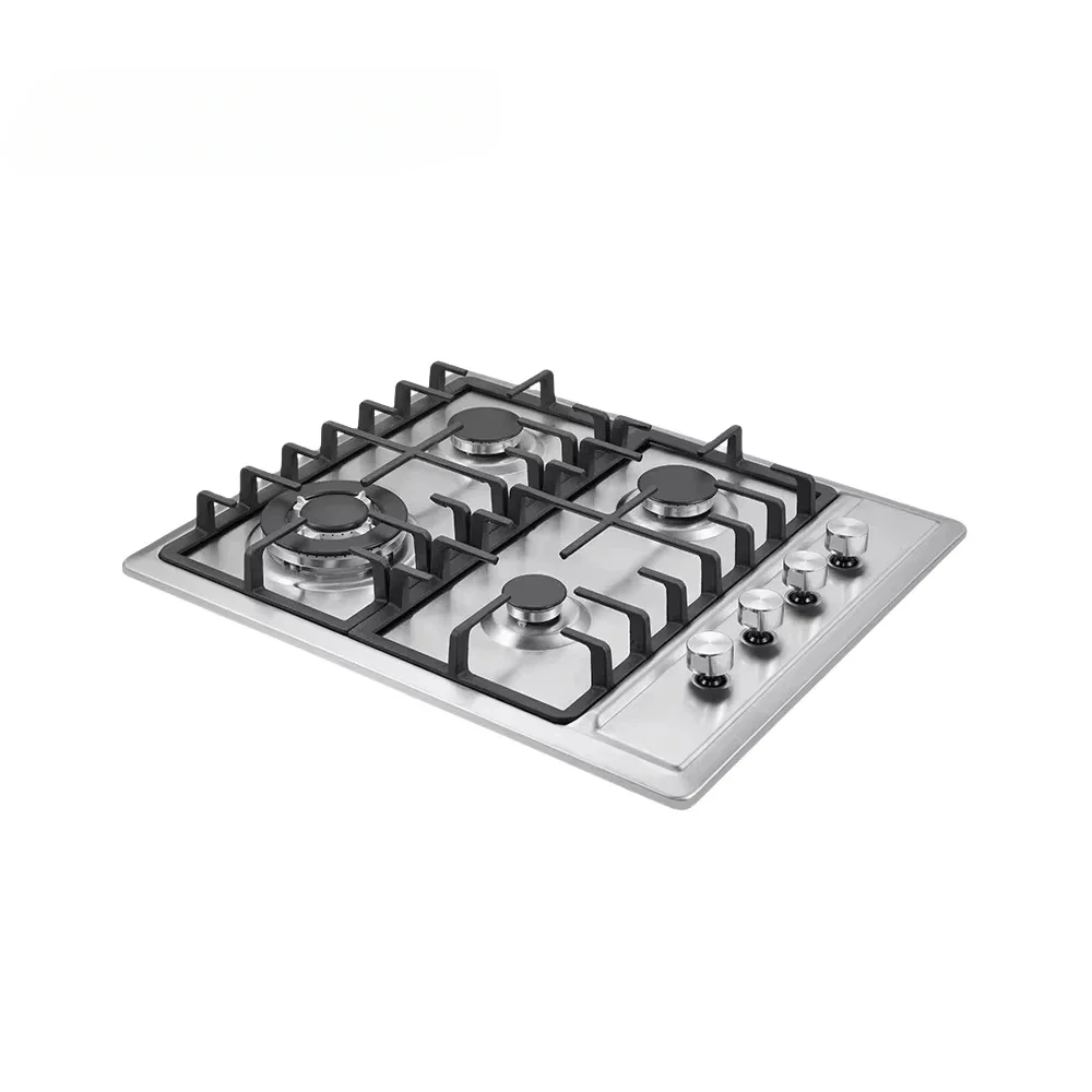 grade four-burner LPG gas stove optimizes high-volume cooking for unparalleled quality assurance for cooking enthusiasts