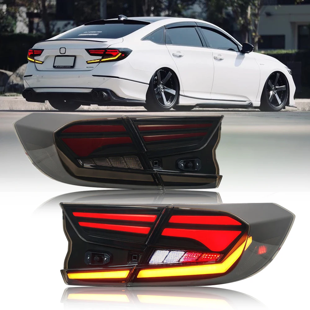 

Tail Lights For Honda Accord 2018-2020 LED Taillights Rear Lamp Assembly Car Repiacement Parts Accessories Start-up Animation