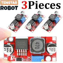 TENSTAR 3pcs XL6009 DC-DC Booster Module Red Board  5-40V 15W Power Supply Output Adjustable Super LM2577 Step-Up