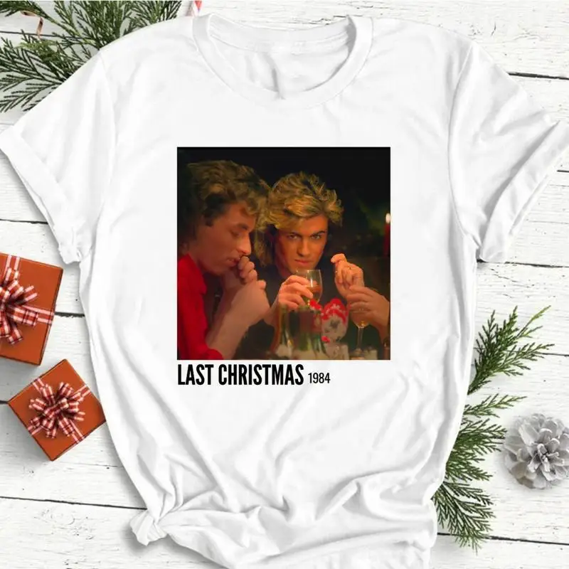 New rare last christmas wham 1984 All size T Shirt Funny NG2831