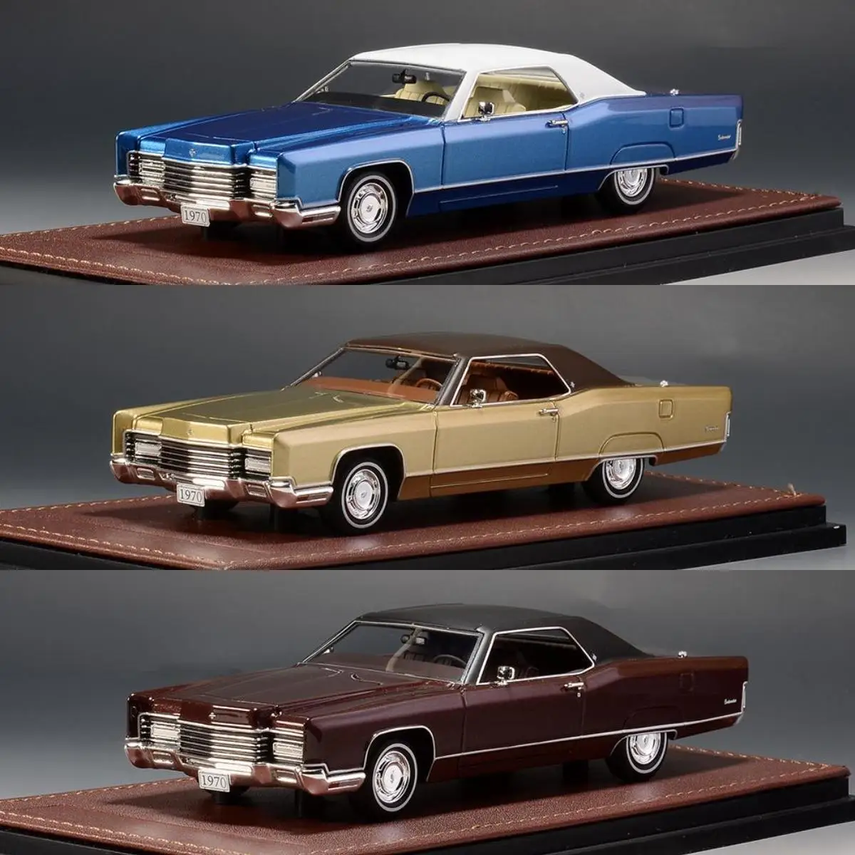 

GLM 1:43 Continental Coupe 1970 Vintage Car Simulation Limited Edition Resin Metal Static Car Model Toy Gift