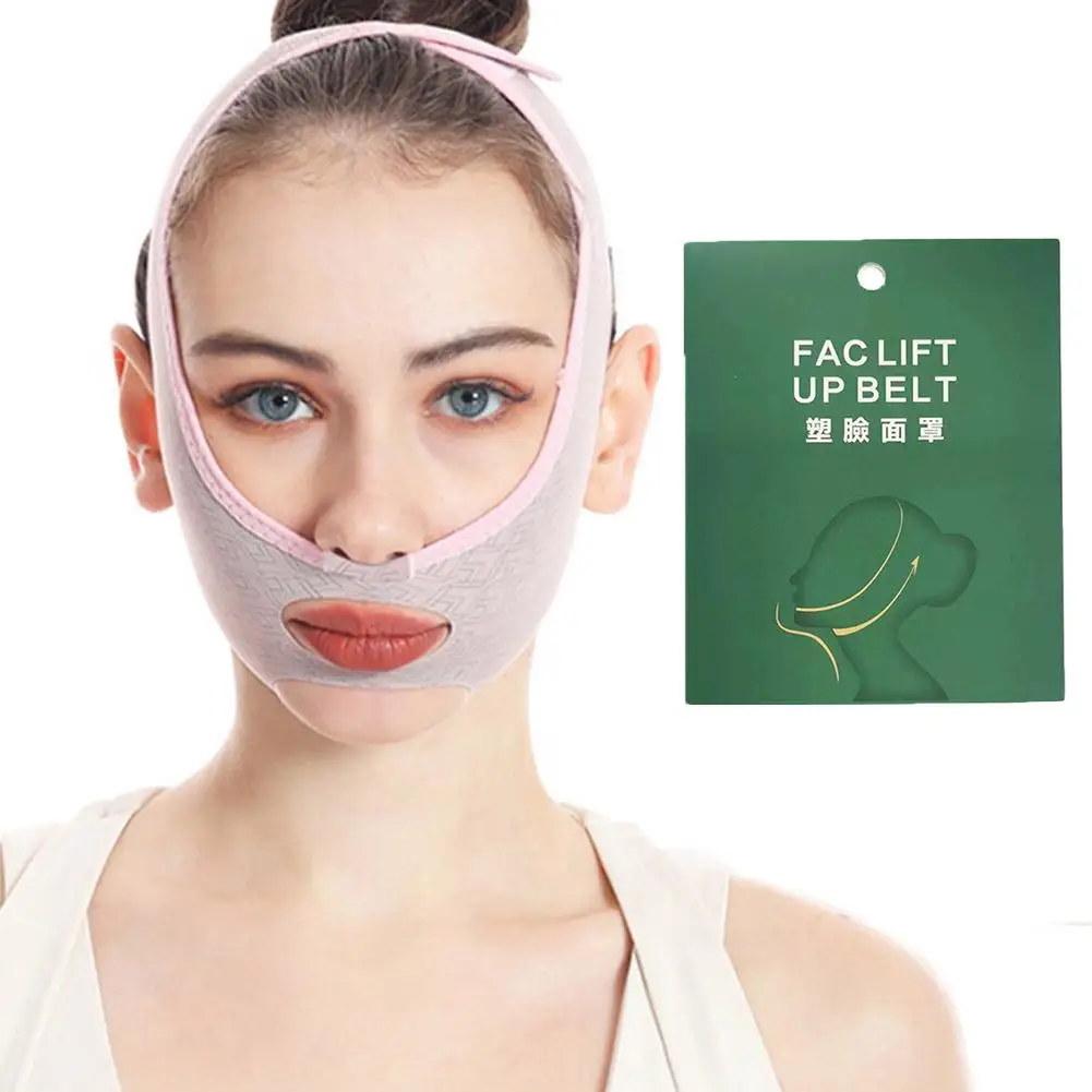 Neues Design v Linien formung Gesicht s Klimmzug Gesicht Schlankheit gürtel Gurt Facelift ing Bildhauerei mit Box Slee R3Q0