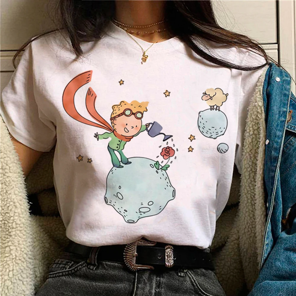 the Little Prince t shirt women graphic streetwear top female comic graphic clothes