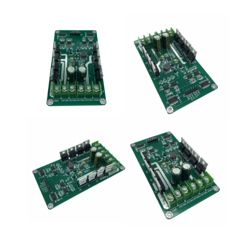 Dual Motor Driver Board H-brug DCMOSFET IRF3205 3-36V10A Motor Driver Board 896C