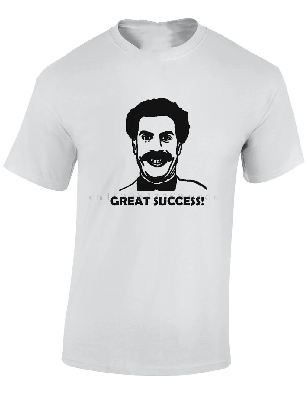 BORAT GREAT SUCCESS MENS T-SHIRT FUNNY ALI G RETRO KAZAKHSTAN JOKE DESIGN TOP 100% Cotton Short Sleeve XS-5XL Tee Shirts