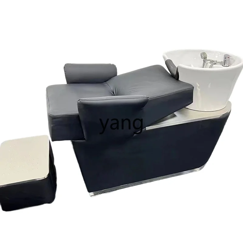 

CX semi-reclining shampoo bed, special flush bed for hair salon