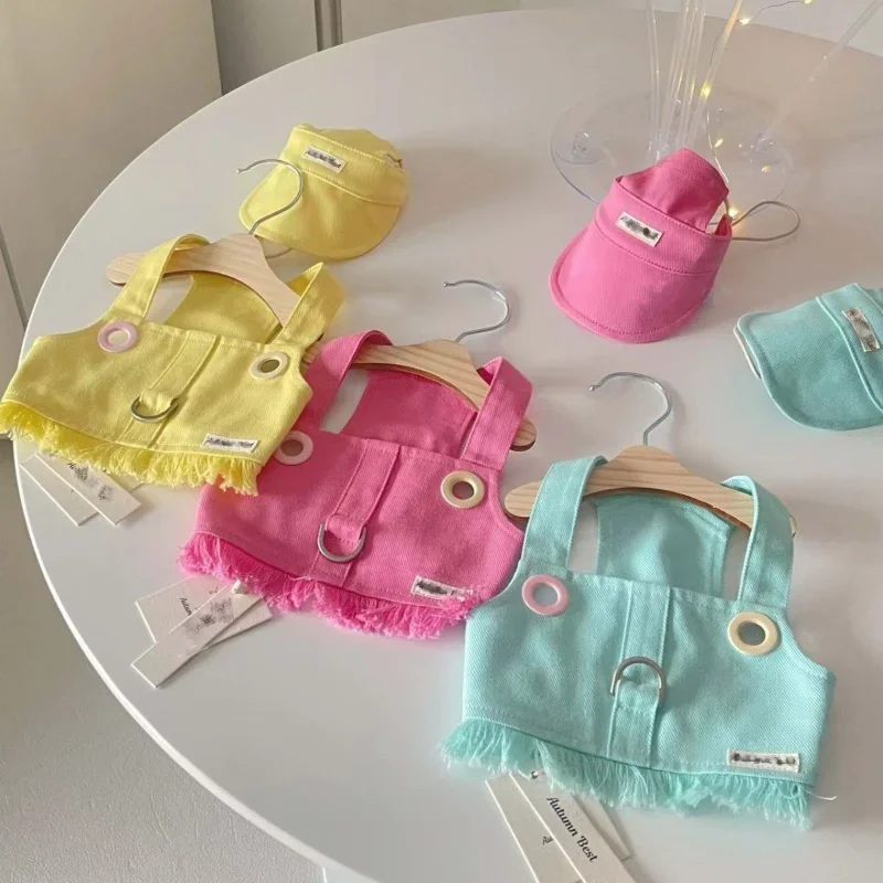 

Cute Cowboy Dog Vest - Summer Puppy Clothes for Small Breeds Like Chihuahuas, Comfortable & Stylish Pet Shirt No Hat Included