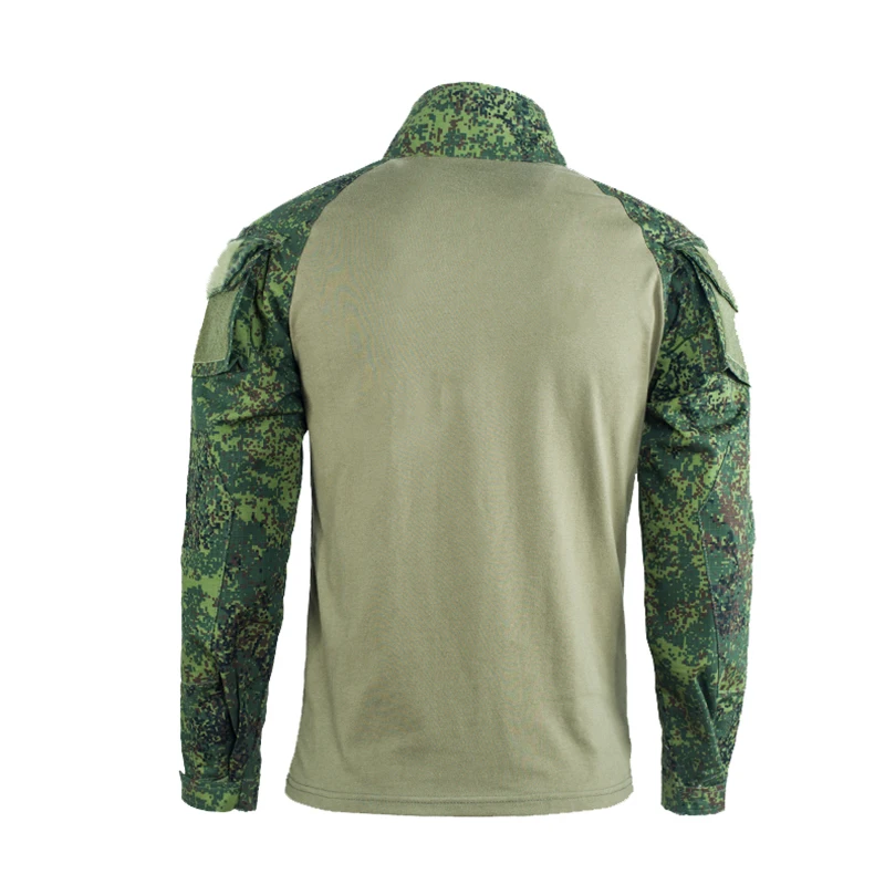 HAN WILD Taktisches Hemd CAMO Kletterkleidung Uniform T-Shirt Jagdhemden Verschleißfestes Kampfhemd Cargohose Knieschützer