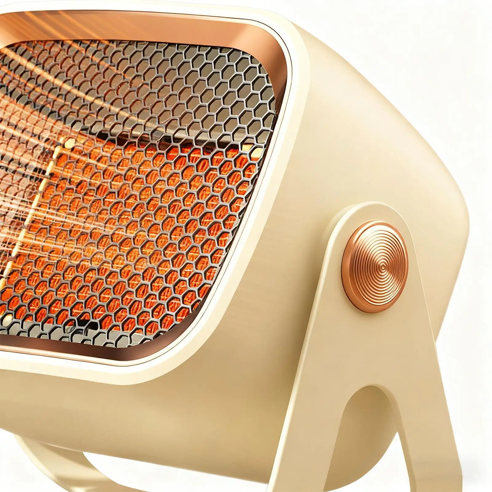 

Small Space Heater PTC Ceramic 2 Modes Energy Saving Small Space Heater For Office Desktop For Home Bedroom Living Room