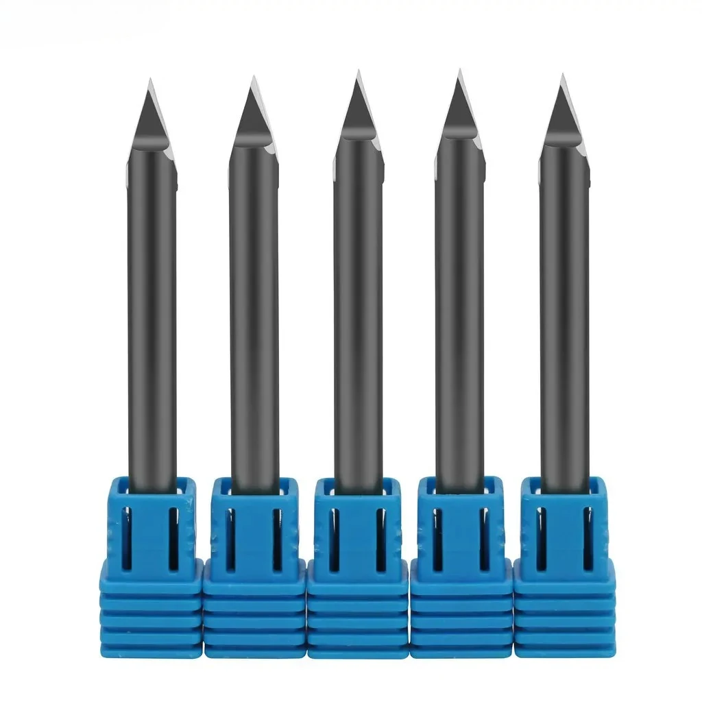

6mm 30-120 Angle V Router Bit Milling Cutter CNC Stone Engraving Tools for Marble 3D Carving Tungsten Solid Carbide Endmill 10pc
