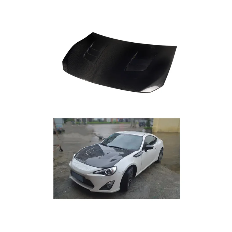 

Совершенно новый капот из углеродного волокна Toyota 86, детали для Subaru BRZ ZD8 Toyota GT86 2013-2019, обновленный капот из углеродного волокна в стиле BRZ