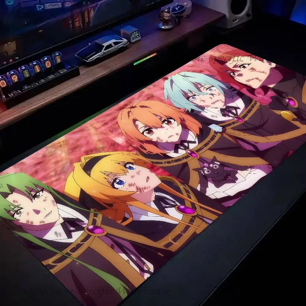 Anime W-Wistoria Wand And Sword Mousepad Non-slip Suitable For Office Computers Laptops E-sports Game Desk Mats XXL Keyboard