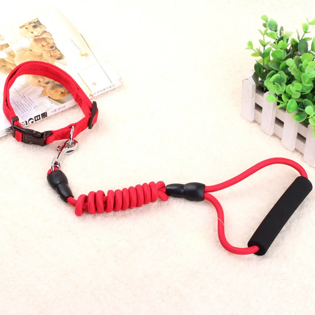 

3pcs Pet Dog Harness Leash Leash Set 12Mm 120Cm Adjustable Strong Durable Dog Walking Harness For Small Medium Dogs Red
