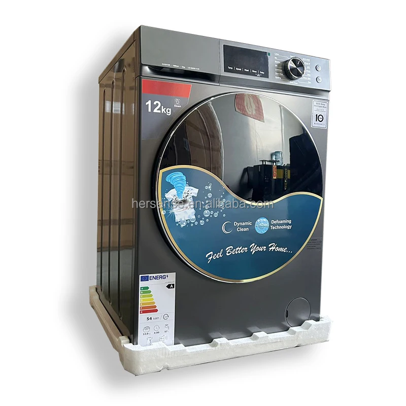 

L G Same Model 12KG Front Load Clothes Washing Machines BLCD Drive Motor Inverter 220v Automatic Washer