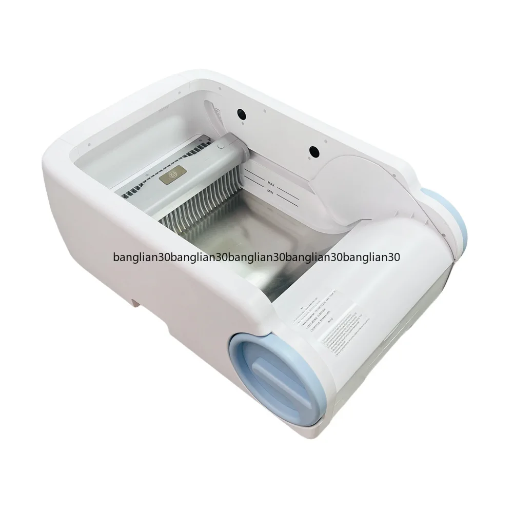 

New Smart Stainless Steel Base Litter Automatic Open Cat Litter Box Wifi Cleaning Cat Toilet