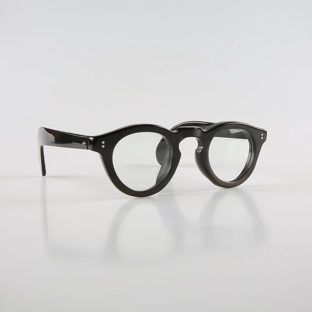 

Eyeglass Frames Unique Vintage Optical Lenses Eyeglasses Cat Eye Retro Handmade Buffalo Horn Prescription Man's Glasses Frames