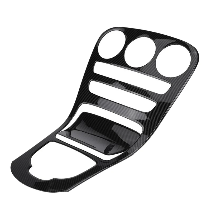 

Center Console Panel Decoration Cover Trim For Mercedes Benz C Class W205 2015-18 GLC X253 2016-19 ,ABS Carbon Fiber