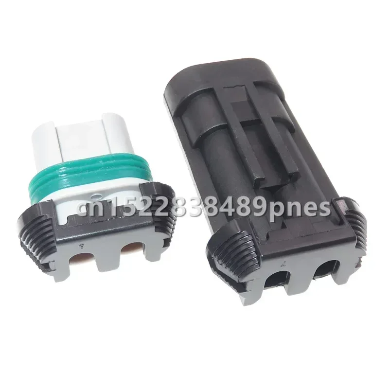 2 Pole 6.3mm 15363990 15363993 15344054 Automotive Fan Radiator Socket For BUICK Toyota Map Sensor Wiring Harness Connector