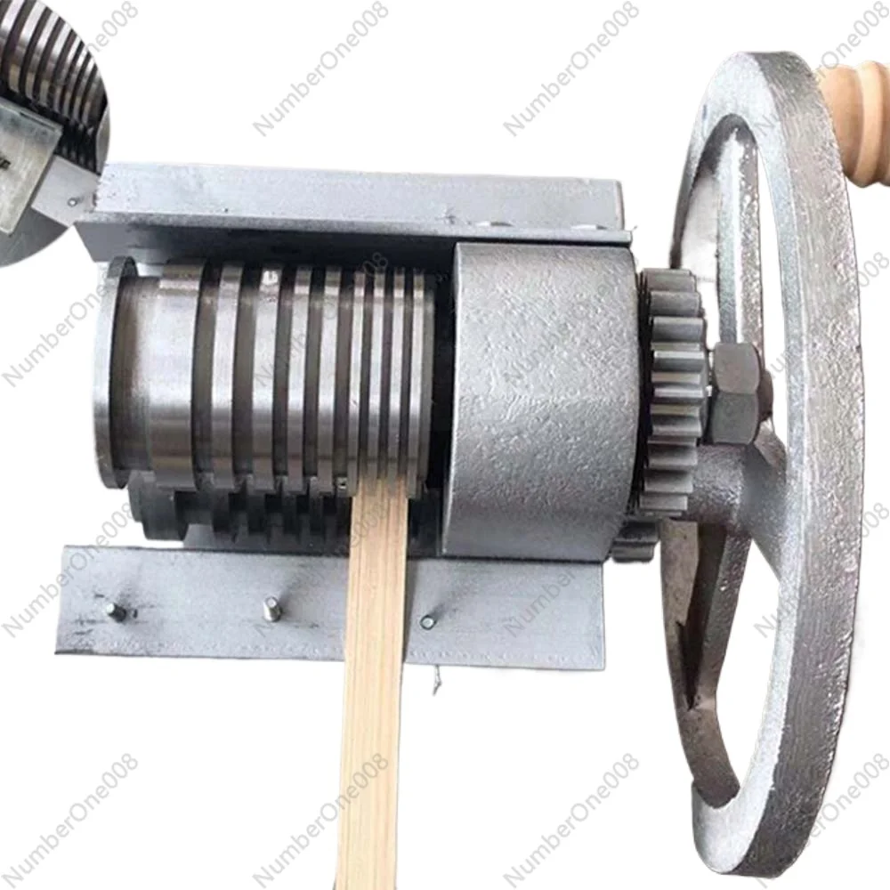 Portable Manual Bamboo Splitter, Efficient Drawing & Cutting Machine for Thin Uniform Strips, Handheld Wood Tool